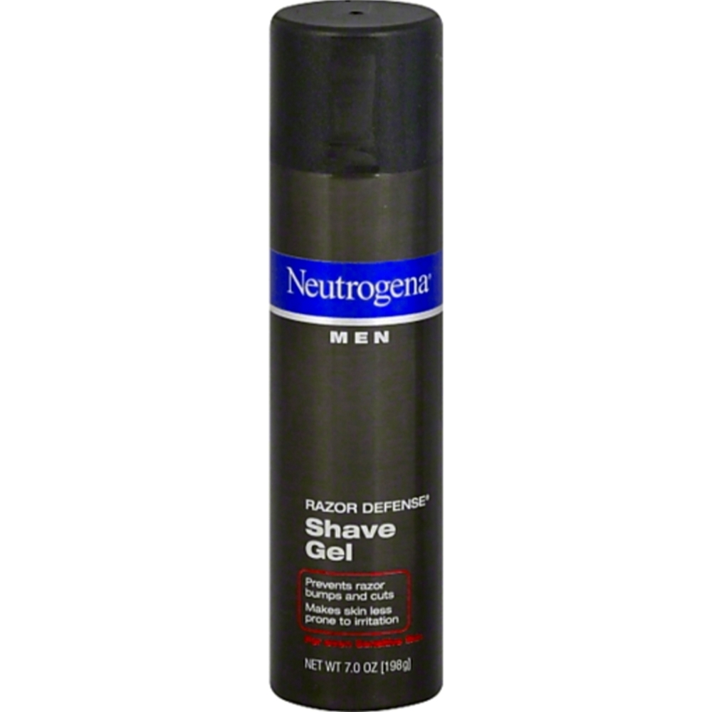 Neutrogena Men Razor Defense Shave Gel Sensitive Skin  7oz